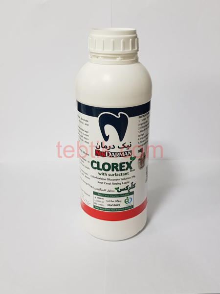 تصویر  محلول کلرهگزیدین نیک‌درمان Clorex 2% Mega