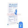 تصویر  دستکش جراحی کم پودر دکتر گلاو DR.GLOVE بسته 50 عددی