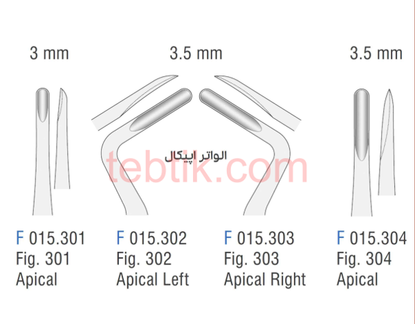 تصویر  الواتور اپیکال مستقیم فالکن