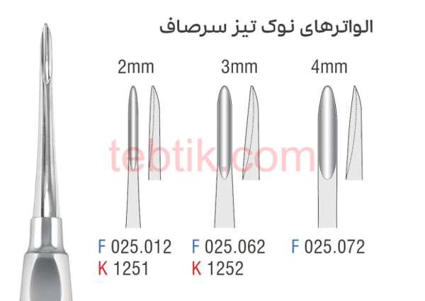 تصویر  الواتور مستقیم سوزنی فالکن