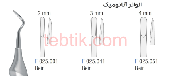 تصویر  الواتور مستقیم آناتومیک فالکن