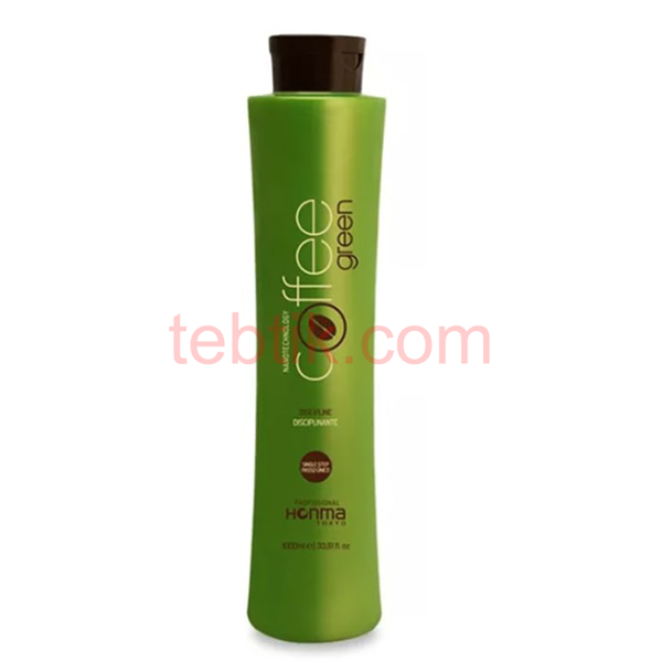 تصویر  نانو کراتین هونما مدل قهوه سبز honma green coffee keratin