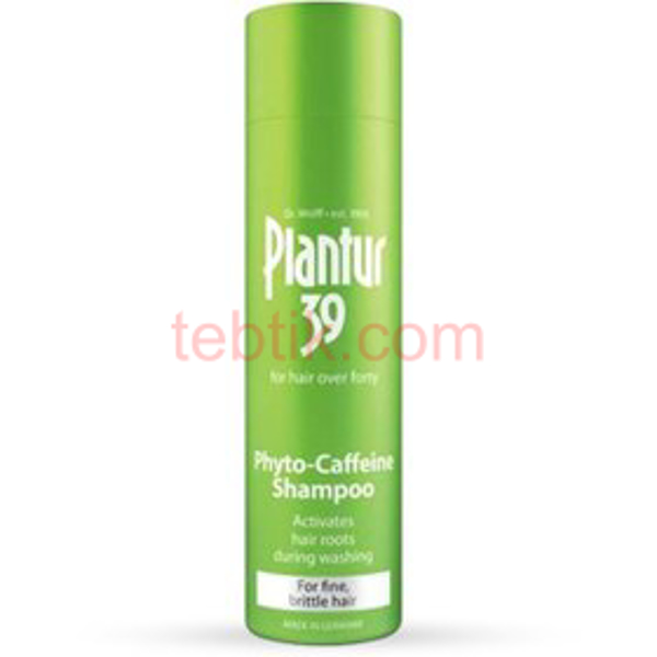 تصویر  شامپو تقویت کننده و ضد ریزش مو پلانتور PLANTUR 39 PHYTO-CAFFEINE SHAMPOO