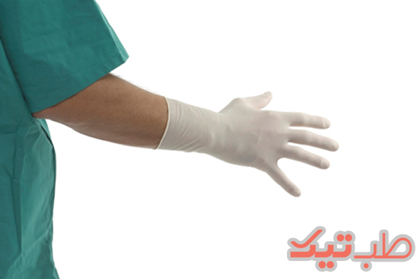 فروش دستکش جراحی پودری در طب تیک